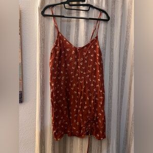 Billabong Rust Floral Dress